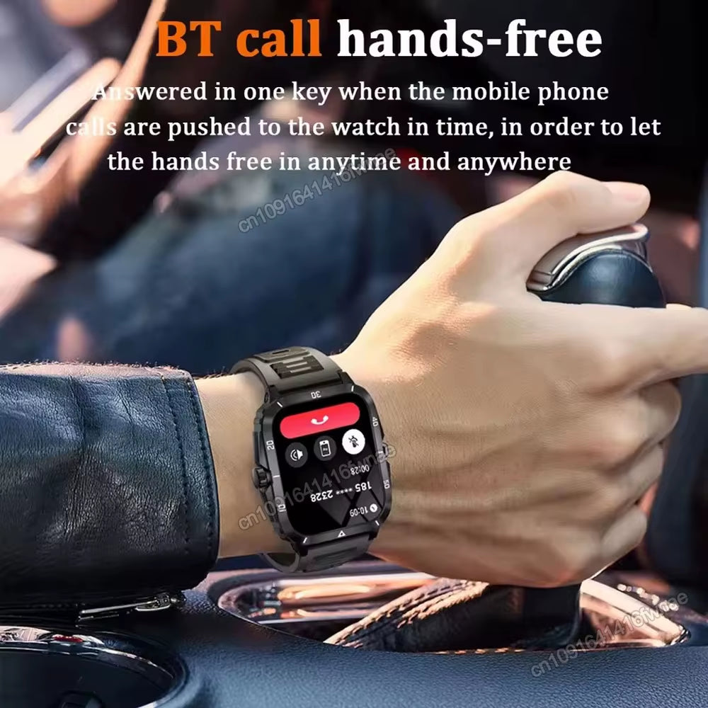 Original Men Smart Watch Bluetooth Call GPS BT Call Fitness Clock 3ATM IP68 Waterproof Sports Smartwatch for Xiaomi Android 2025