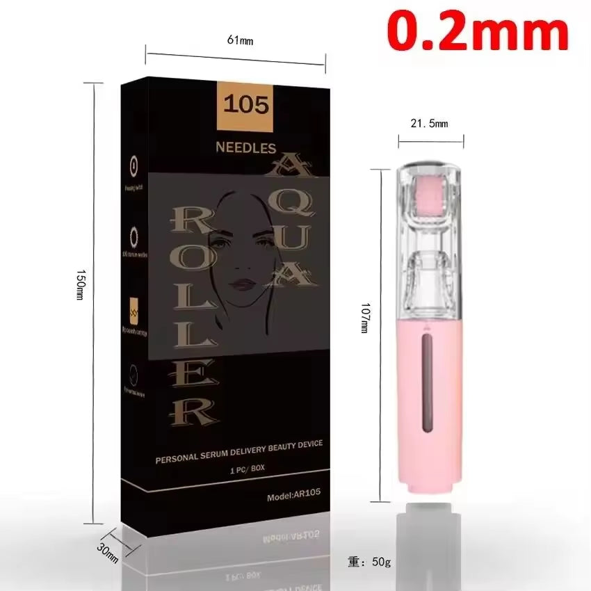 105 New Skin Hydration Roller Micro Infusion System Oil Delivery Lip Plumper Face Brow Hair Scalp Serum Applicator Beauty Tool