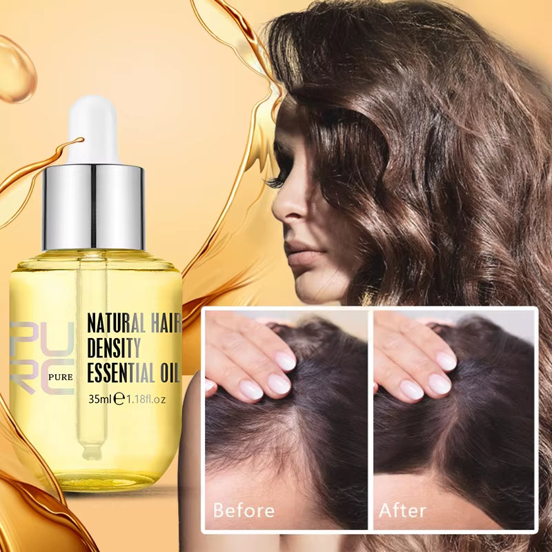 Hair Growth Oil Ginger Essence Fast Growing Hair Products Scalp Treatment Hair Care Set