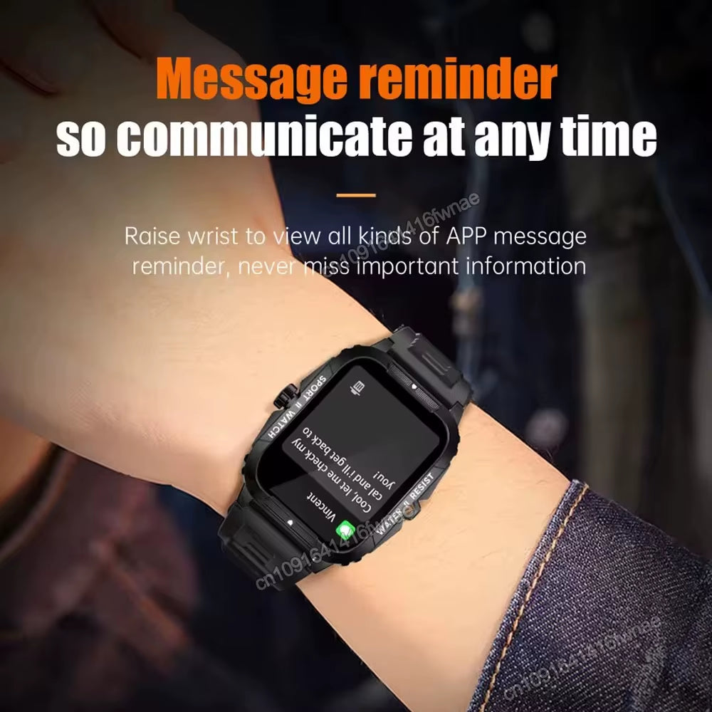 Original Men Smart Watch Bluetooth Call GPS BT Call Fitness Clock 3ATM IP68 Waterproof Sports Smartwatch for Xiaomi Android 2025