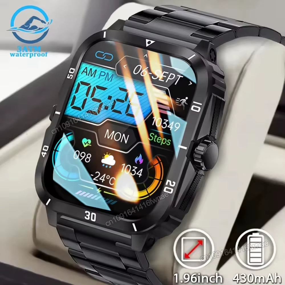 Original Men Smart Watch Bluetooth Call GPS BT Call Fitness Clock 3ATM IP68 Waterproof Sports Smartwatch for Xiaomi Android 2025