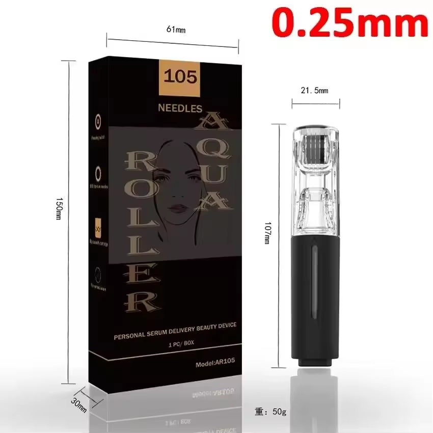 105 New Skin Hydration Roller Micro Infusion System Oil Delivery Lip Plumper Face Brow Hair Scalp Serum Applicator Beauty Tool