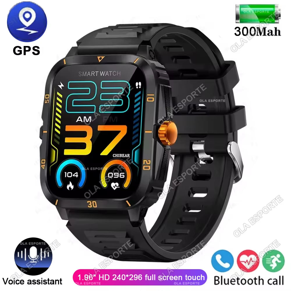 Original Men Smart Watch Bluetooth Call GPS BT Call Fitness Clock 3ATM IP68 Waterproof Sports Smartwatch for Xiaomi Android 2025