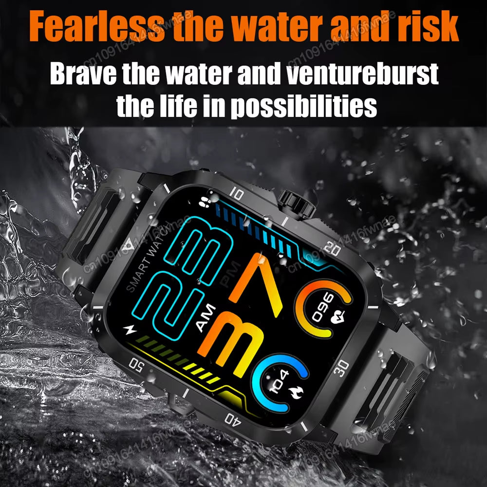 Original Men Smart Watch Bluetooth Call GPS BT Call Fitness Clock 3ATM IP68 Waterproof Sports Smartwatch for Xiaomi Android 2025