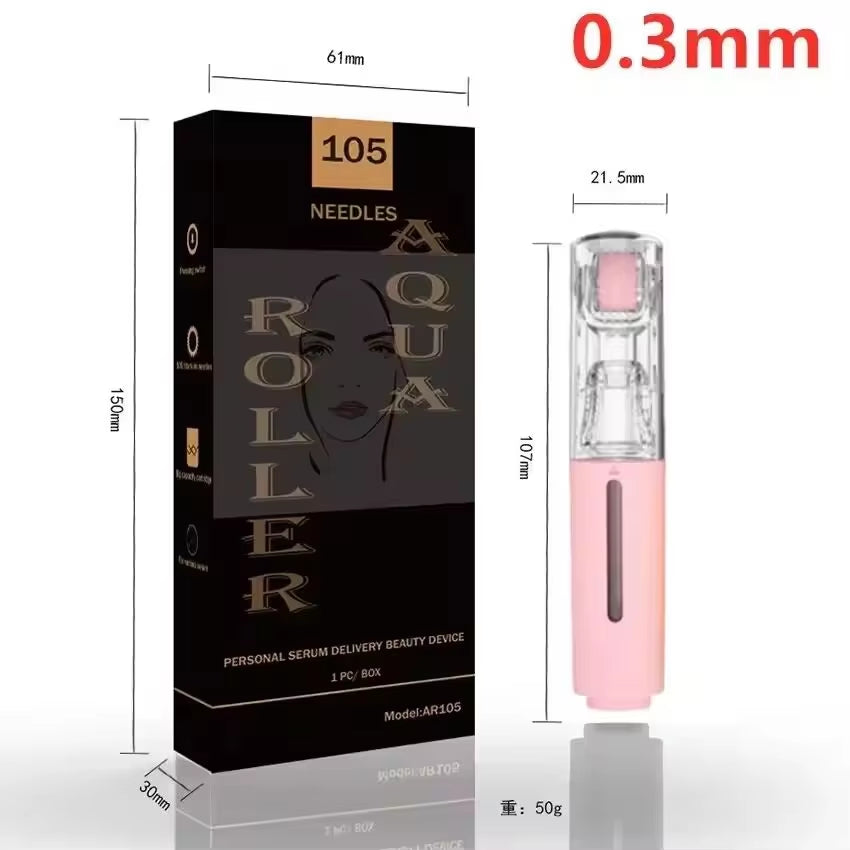 105 New Skin Hydration Roller Micro Infusion System Oil Delivery Lip Plumper Face Brow Hair Scalp Serum Applicator Beauty Tool