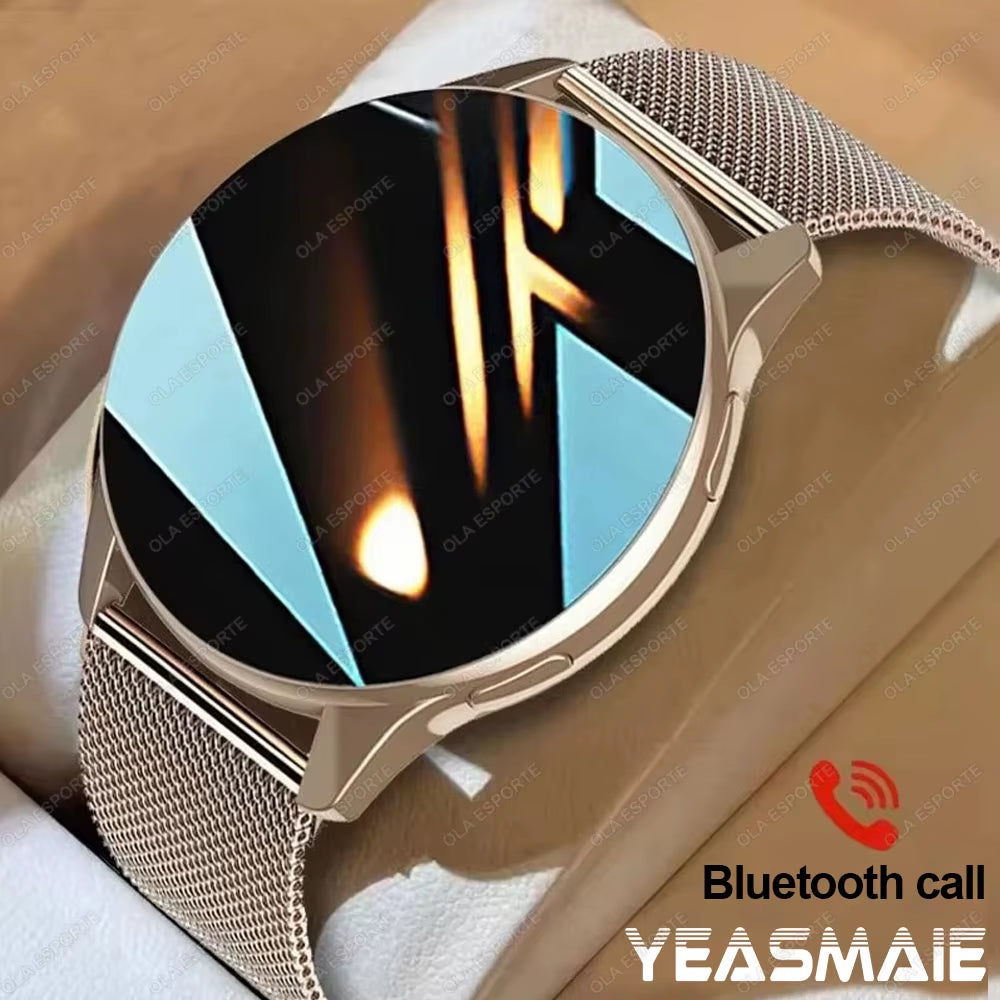 For Xiaomi NFC Smart Watch 2024 Bluetooth Calls Waterproof Smartwatch Men Watches Women Sport Fitness Bracelet Custom Watch Face