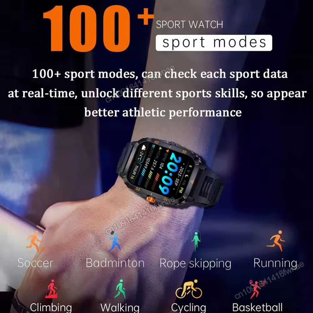 Original Men Smart Watch Bluetooth Call GPS BT Call Fitness Clock 3ATM IP68 Waterproof Sports Smartwatch for Xiaomi Android 2025