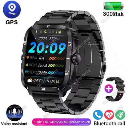 Original Men Smart Watch Bluetooth Call GPS BT Call Fitness Clock 3ATM IP68 Waterproof Sports Smartwatch for Xiaomi Android 2025